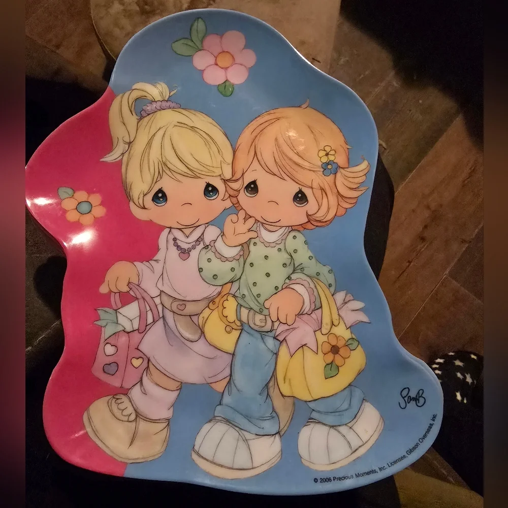 Set Of 7 Precious MOMENTS PLATES - Picture 1 of 3